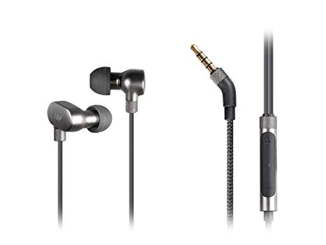 Monoprice HR-3 High Resolution in Ear Earphones - Aluminum with Triple Drivers, Incredible Sound, 3 Button in-Line Controls