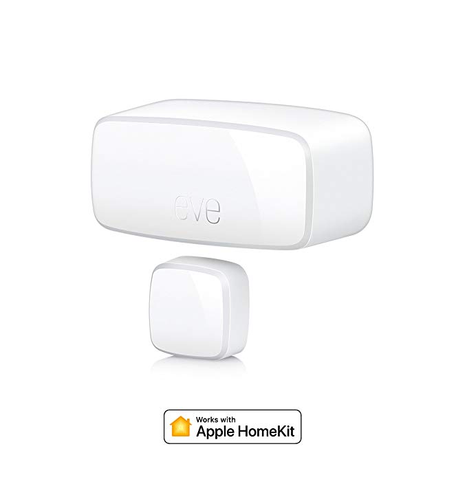 Elgato Eve Door & Window (NEW) - Wireless Contact Sensor with Apple HomeKit technology