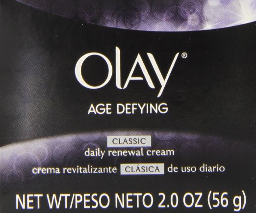 Olay Age Defying Classic Daily Renewal Cream Facial Moisturizer 2 Oz Pack of 2