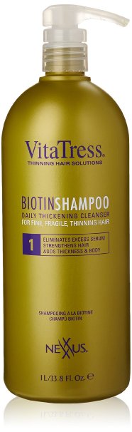 Nexxus VitaTress Biotin ONE Shampoo 338 oz one Liter