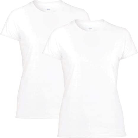 Gildan Women's Softstyle Cotton T-Shirt, Style G64000l, 2-Pack