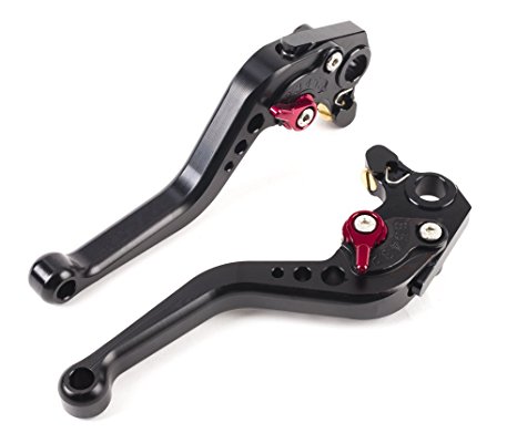 Short Brake and Clutch Levers for DUCATI MONSTER 796 2011-2014,MONSTER 696 2009-2014,MONSTER 695 07-08,HYPERMOTARD 796 10-12,MONSTER 400 04-07,MONSTER 620/620 MTS 03-06,ST4S 2003,MONSTER S2R 800 05-07