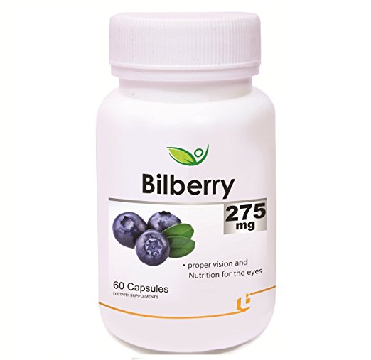 Biotrex Bilberry Extract - 275mg (60 Capsules)