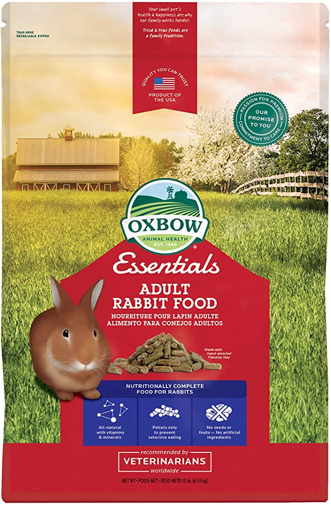 OXBOW 1022011000 Essentials Bunny Basics T Adult Food 10-Pound Bag