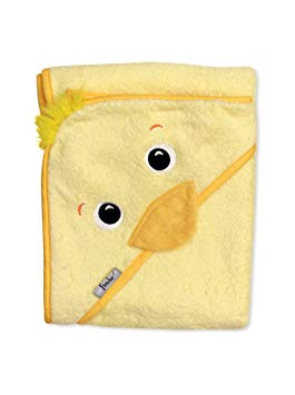 Extra Large 40"x30" Absorbent Hooded Towel, Duck, Frenchie Mini Couture