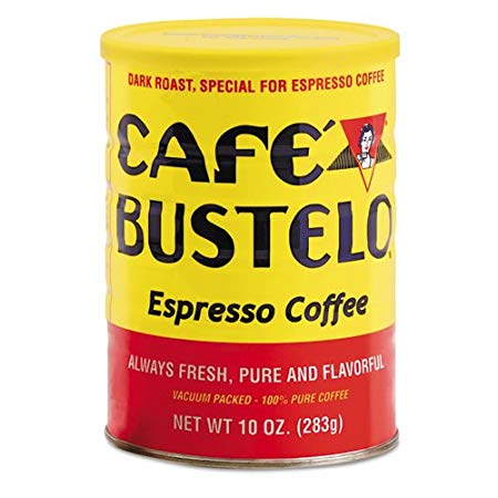 Café Bustelo Dark Roast Espresso Coffee, 10 Oz Can