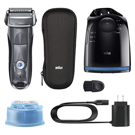 Braun All-in-One Advanced Wet & Dry Rechargeable Electric Shaver for Sensitive Skin