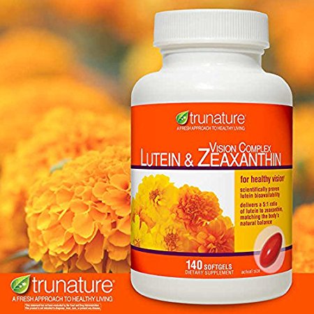 TruNature Vision Complex with Lutein & Zeaxanthin - SP Value Size 2 Pack (280 Softgels Total )