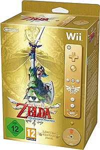 The Legend of Zelda : Skyward Sword   Manette Wii Plus dorée - édition limitée