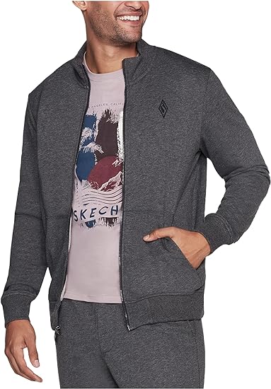 Skechers Men's Hoodless Hoodie