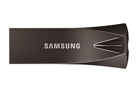 Samsung BAR Plus 256GB - 300MB/s USB 3.1 Flash Drive Titan Gray (MUF-256BE4/AM)