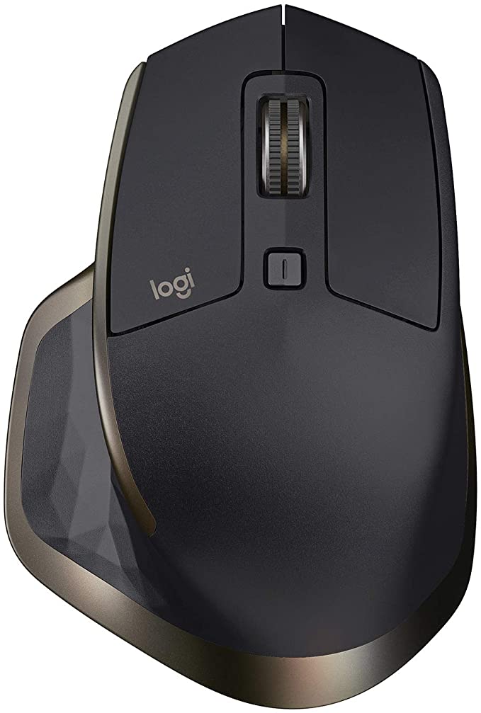 Logitech MX Master Wireless Mouse – High-precision Sensor, Speed-adaptive Scroll Wheel, Thumb Scroll Wheel, Easy-Switch up to 3 Devices