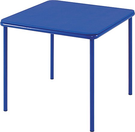 Cosco Products Kid's Vinyl Top Table, Blue