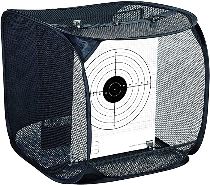 Airsoft Shooting Targets Paper 10 Sheets with Stand Box