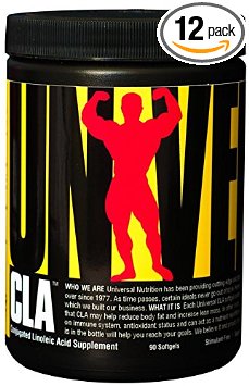 Universal Nutrition CLA Supplement, 0.4 Pound (Pack of 12)