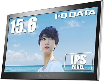 アイ・オー・データ モバイルモニター 15.6型 FHD 1080p テレワーク向け 薄型 IPSパネル mini HDMI USB-C給電 ケース付 3年保証 日本メーカー LCD-MF161XP