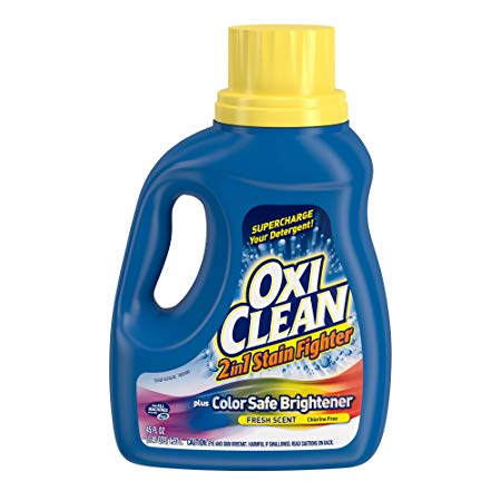 OxiClean 2in1 Fresh Scent Liquid Stain Fighter with Color Safe Brightener, 45 oz.