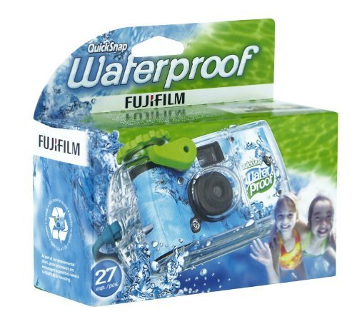 Fujifilm Quick Snap Waterproof 35mm Single Use Camera (4 Pack) (Discontinued by Manufacturer)