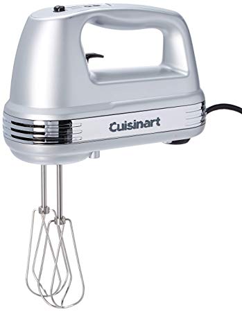 Cuisinart 7-Speed Hand Mixer, Brushed Chrome