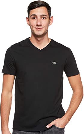 Lacoste Men's V-Neck Pima Cotton Jersey T-Shit