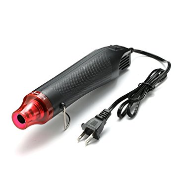 Heat Gun, Mini Hot Air Heat Tools for DIY Embossing and Shrink Wrapping, 300W Multi Function Embossing Heat Tool