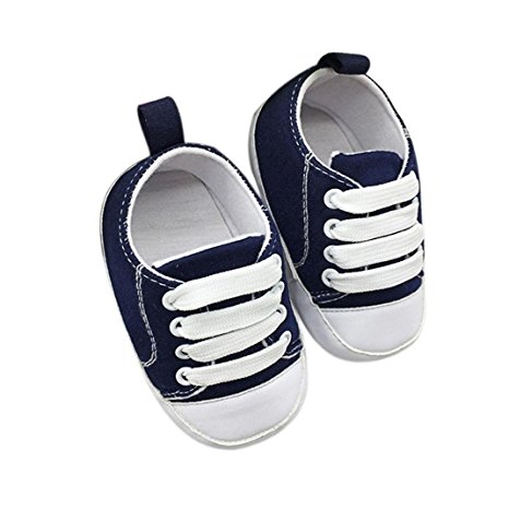 Voberry® Toddler Baby Boys Girls Anti-skid Basic Canvas Sneaker