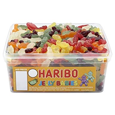 Haribo Mini Jelly Babies (tub of 600)