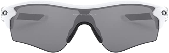 Oakley mens Oo9206 Radarlock Path Asian Fit Wrap Sunglasses Wrap Sunglasses