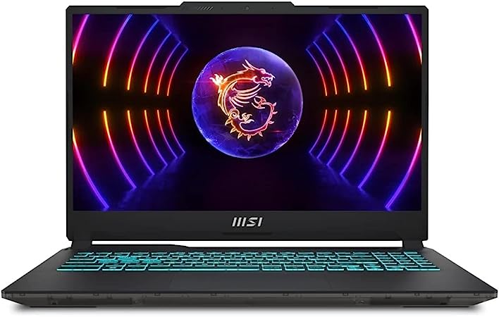 MSI Cyborg 15.6" Gaming Laptop 2023 Newest, 13th Gen Intel Core i7-13620H Processor, NVIDIA GeForce RTX 4050 Graphics, 64GB DDR5 RAM, 2TB SSD, Wi-Fi6, Backlit Keyboard, Windows 11 Home