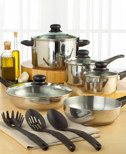 Tools of the Trade Basics Starter 12-Piece Cookware Set