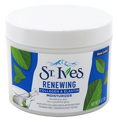 St Ives Moisturizer Timeless Collagen Elastin 10oz Jar (2 Pack)