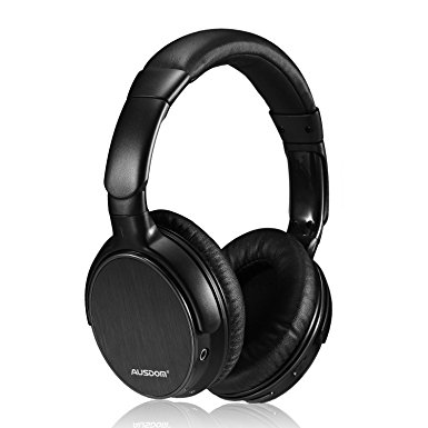 AUSDOM M06 Bluetooth 4.0 Stereo Headset Over Ear Headphones Deep Bass Headsets with Built-in Mic