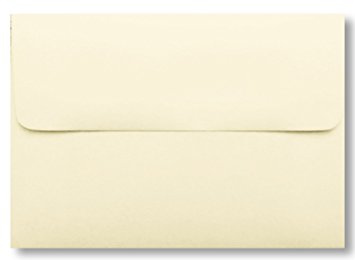 Envelopes A7 (5.25"x7.25" for 5x7 cards) - IVORY 100 Pack Wedding Invitation