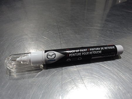 NEW OEM MAZDA TOUCH UP PAINT MARKER AND BRUSH COMBO TRUE RED A4A