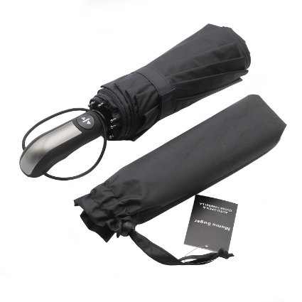 Automatic Umbrella YSD 10-Rib Strong Windproof Compact Outdoor Travel Umbrella Auto Open and Close