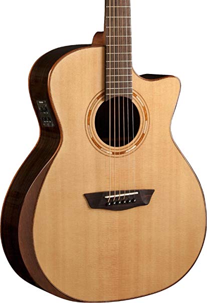 Washburn Comfort Series USM-WCG20SCE Acoustic-Electric Guitar Natural