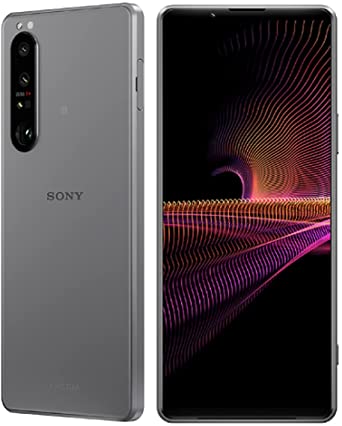 Sony Xperia 1 III XQ-BC72 5G Dual 512GB 12GB RAM Factory Unlocked (GSM Only | No CDMA - not Compatible with Verizon/Sprint) International Version – Frosted Gray