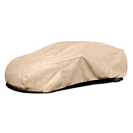 Budge Protector IV Car Cover Size 4 Fits Cars up to 19' Long (Tan, 4 Layers)