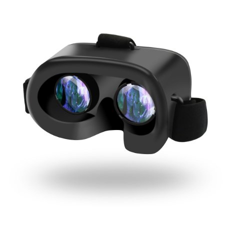 Plustore 3D Virtual Reality Glasses Innovative Design Fit for iOS, Android Series within 4.7-6 inches