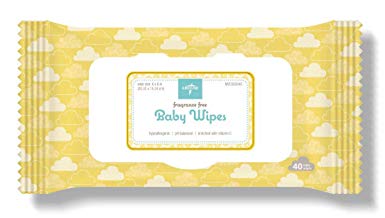 Medline AloeTouch Baby Wipes, Cleansing Cloths, 960 Count, Unscented, 8 x 6 inch Baby Wipes