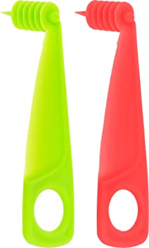 Spiral Vegetable and Fruit Knife for Kitchen - Pack of 2 - Potato and Carrot Spiral Cutter - Cucumber Zucchini Knife Spiral