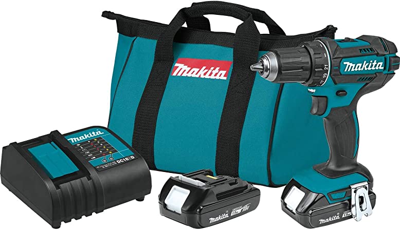 Makita XFD10SY 18V LXT Lithium-Ion Compact Cordless 1/2" Driver-Drill Kit (1.5Ah)