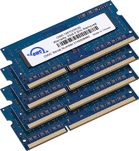 OWC - 32GB OWC Memory Upgrade Kit - 4 x 8GB PC14900 DDR3 1866MHz SO-DIMMs for 27-inch iMac w/ Retina 5K Display (Late 2015) models and compatible PCs