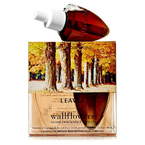 Bath and Body Works Leaves Wallflower Refill 2 Bulbs