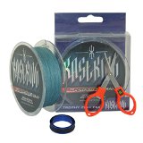 KastKing Gray and Green Braided Fishing Line 150 yards Super Saver Combo