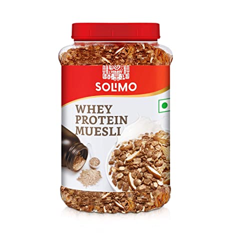 Solimo Whey Protein Muesli, 1kg