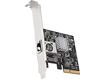 Rosewill 10Gb Ethernet Card, Network Adapter Card, Network Interface Card (NIC), 10Gb RJ45 PCIe Card with 5 Speed Control and Power Saving for Servers (RC-NIC412)