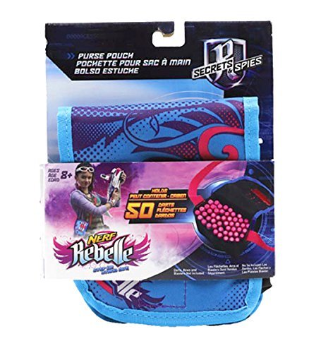 Nerf Rebelle Secrets & Spies Purse Pouch with Secrete Message Decoder