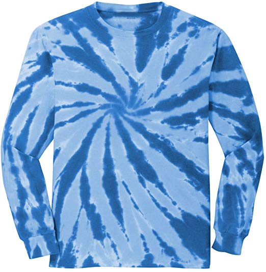 Koloa Surf Co. Colorful Long Sleeve Tie-Dye T-Shirts in 10 Colors. Sizes: S-4XL