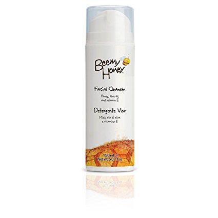 BeeMy Honey Facial Cleanser comes in a 5.07 oz container and contains Italian honey, olive oil, and vitamin E to cleanse, protect your skin's pH balance, and help your skin appear more radiant.